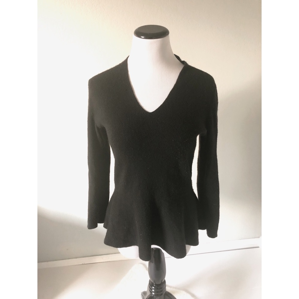 Banana Republic • Italian Yarn Peplum Sweater